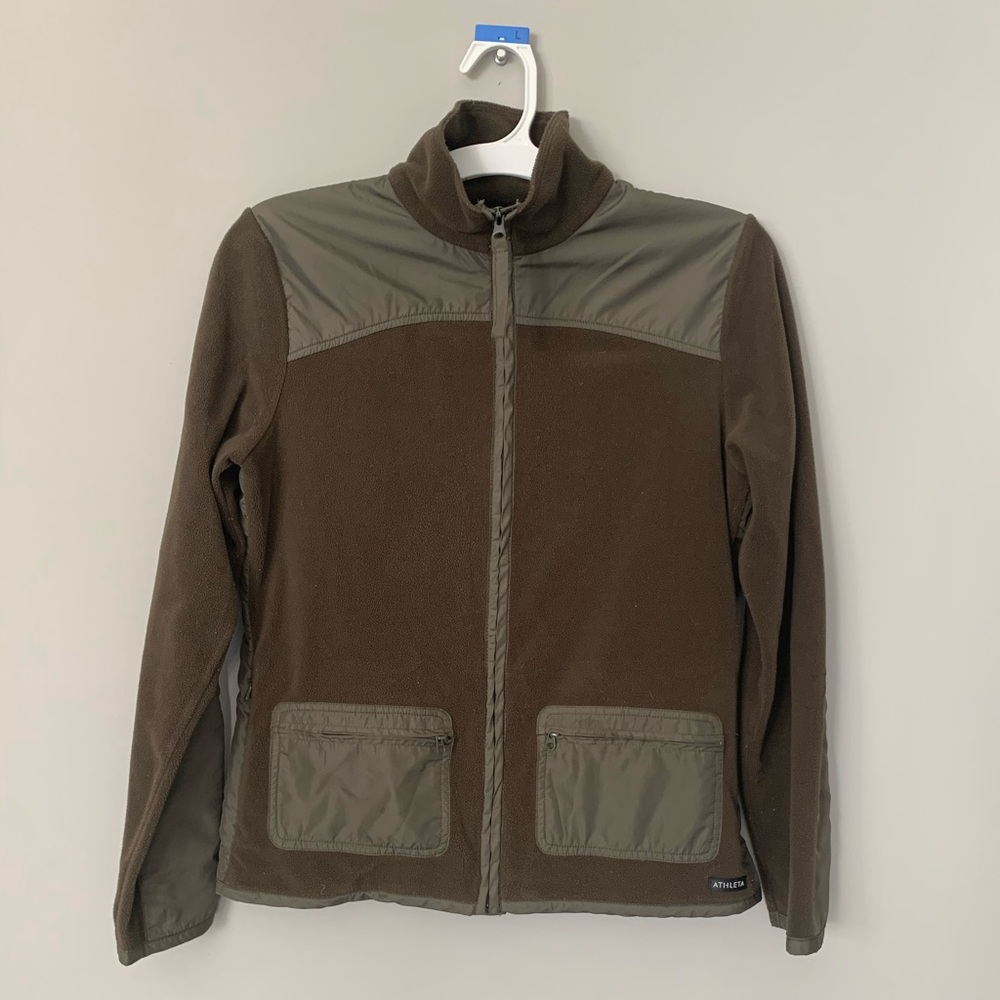 ATHLETA fleece jacket, size small